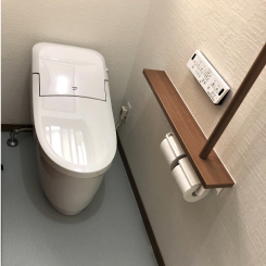 安全で使いやすいトイレ空間に