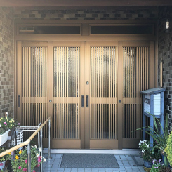 リフォーム後の玄関