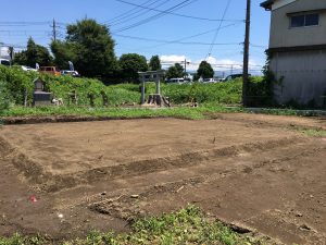 着工です
