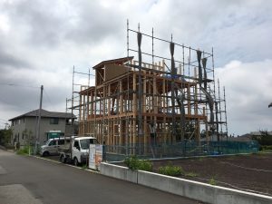 上棟しました！