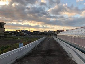 土地造成中