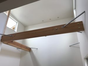 現在、外構施工中