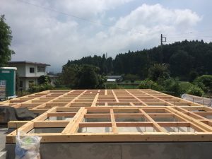 基礎工事完了