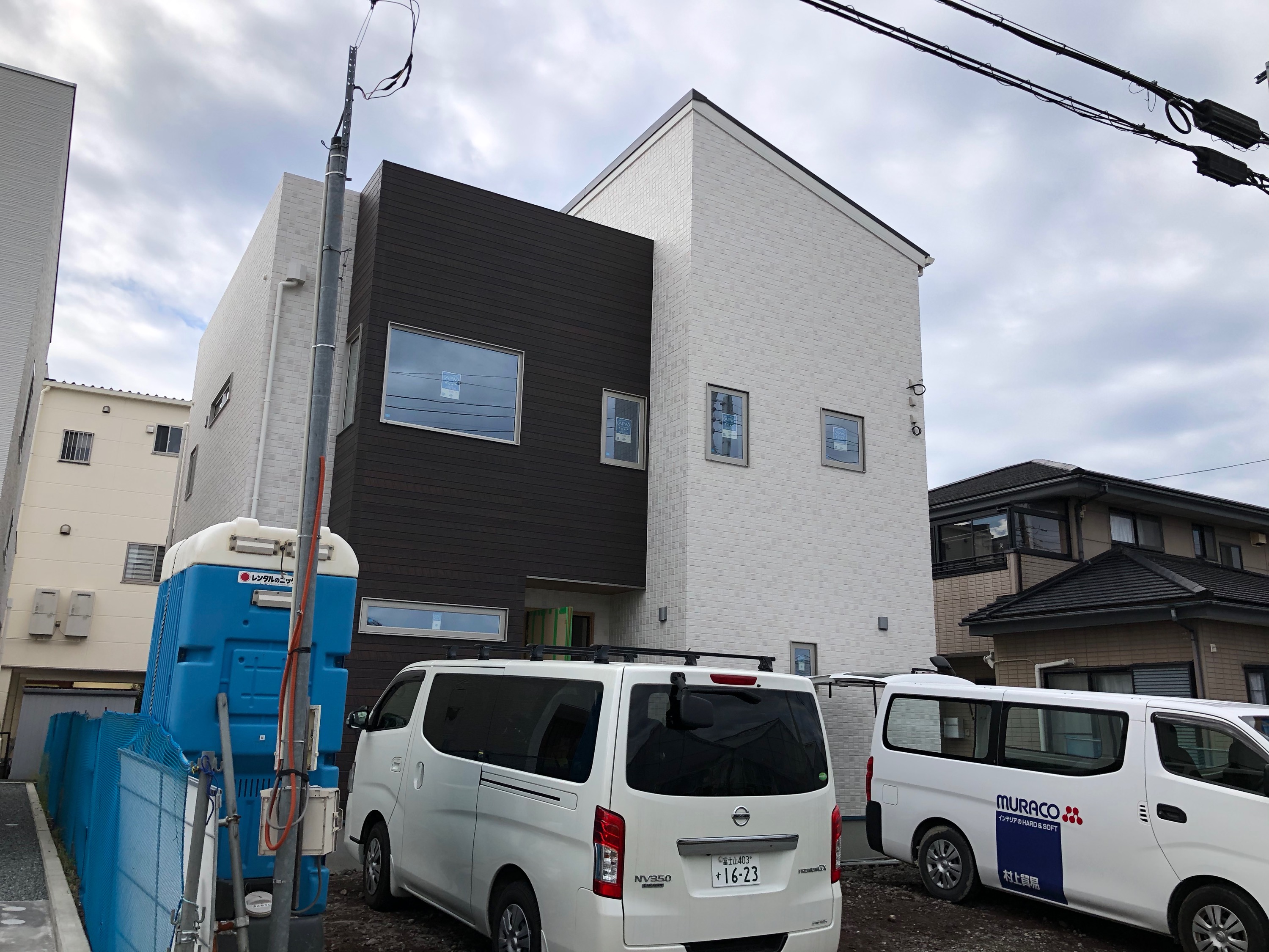 クロス工事完了
