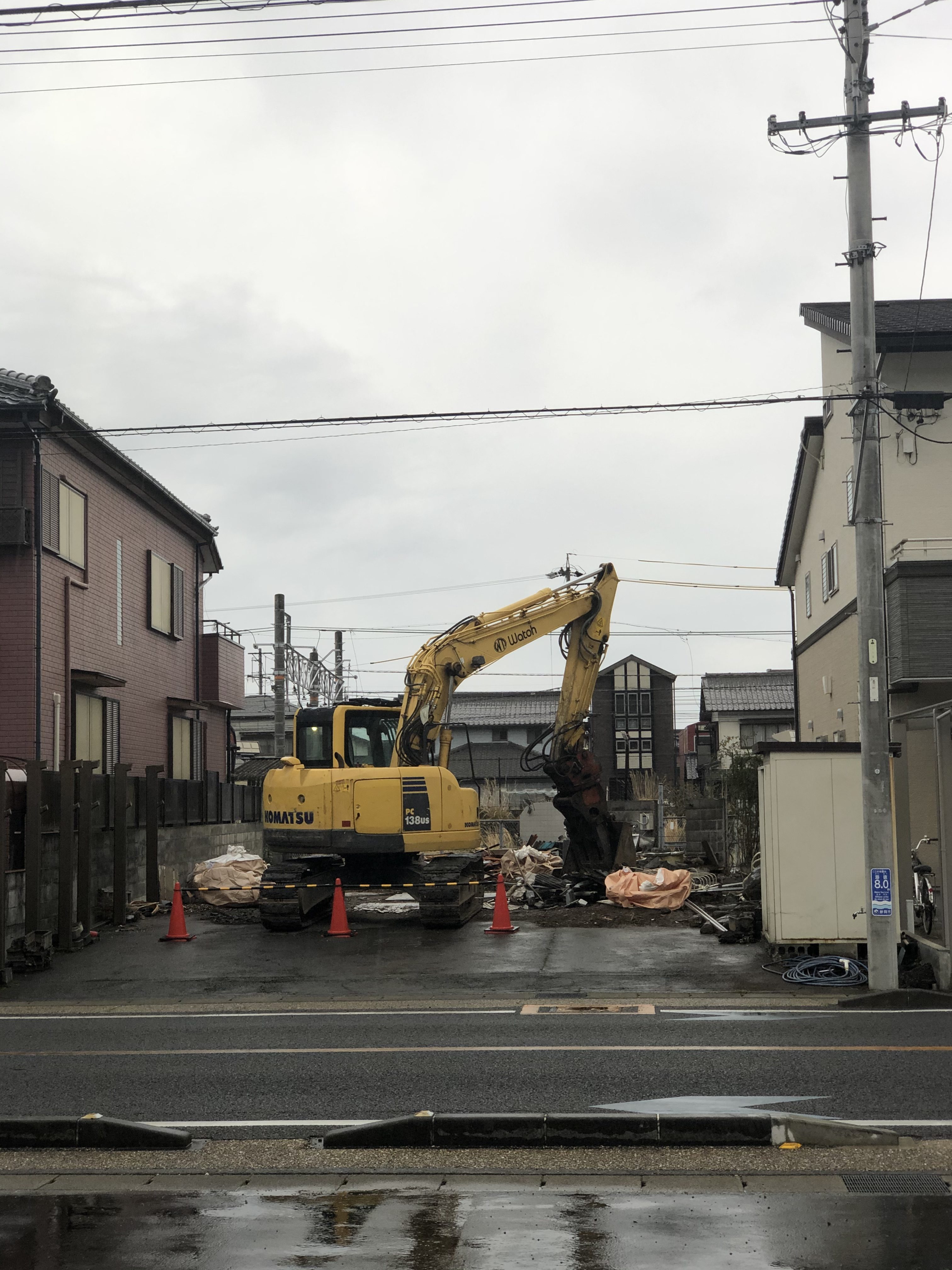 解体終了します