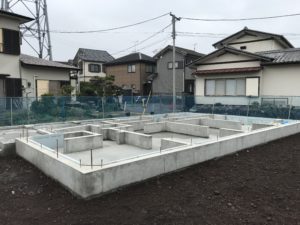 立派な基礎が出来ました！