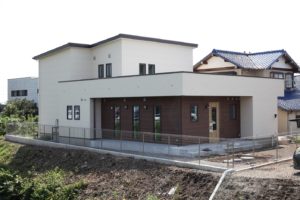 美容室兼住宅が完成しました