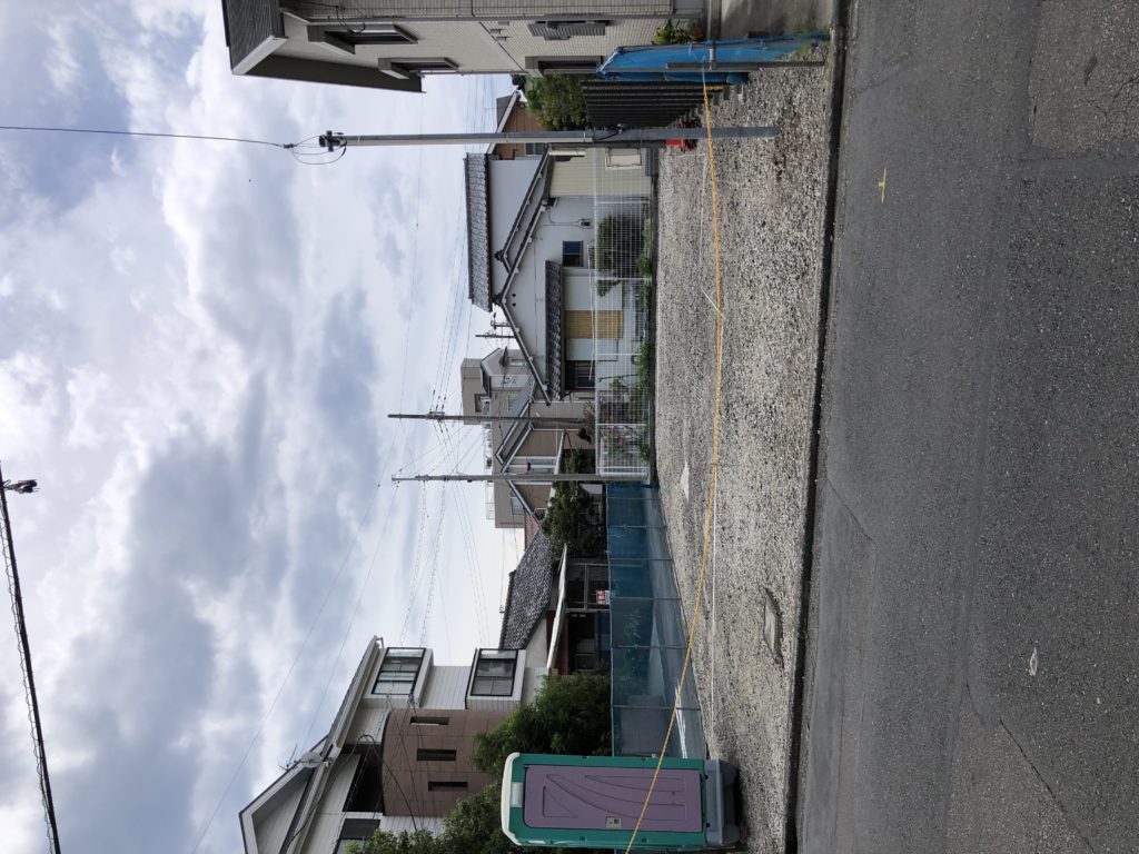いよいよ着工