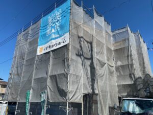 上棟しました
