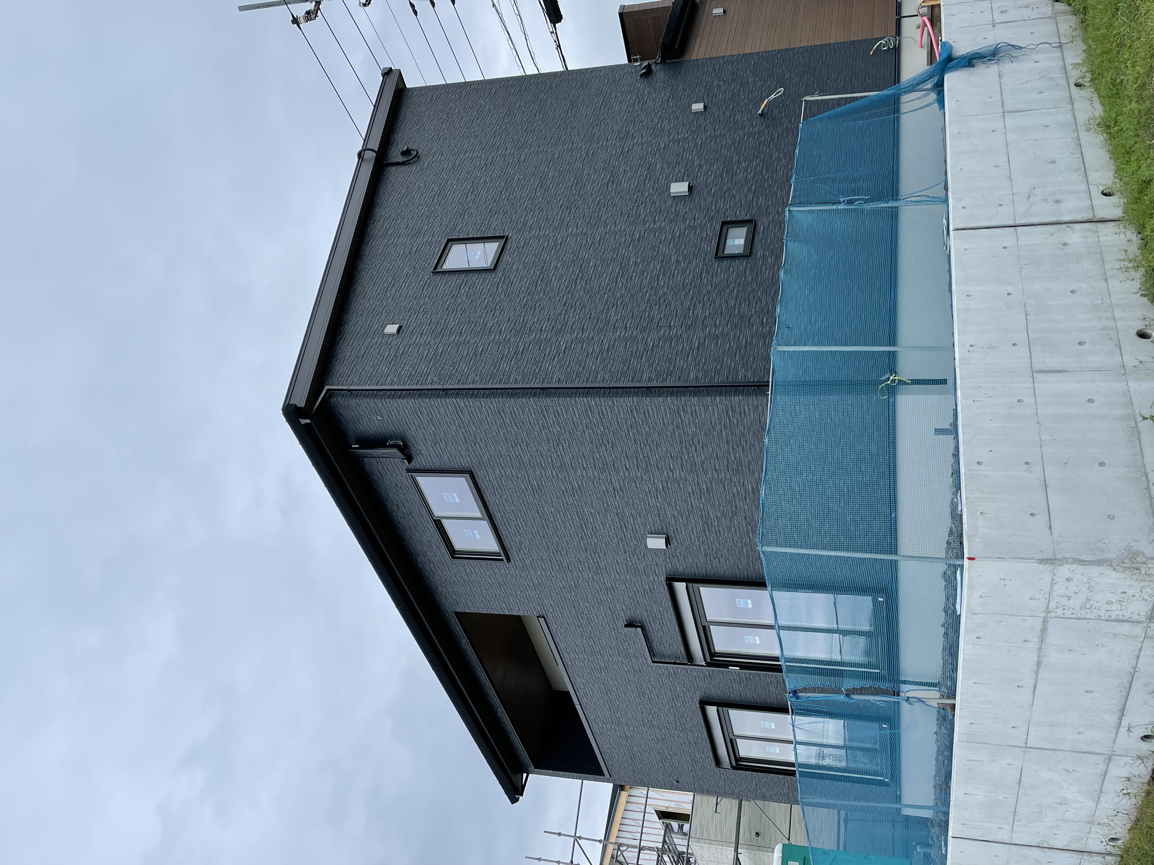 足場外れました！