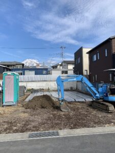 着工しました