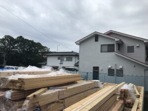 いよいよ上棟