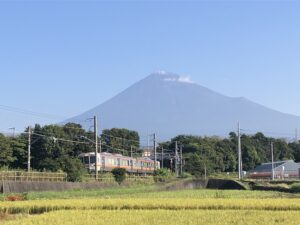 富士山と身延線
