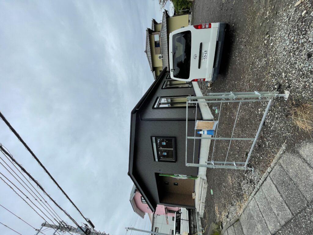 仕上げ工事中！