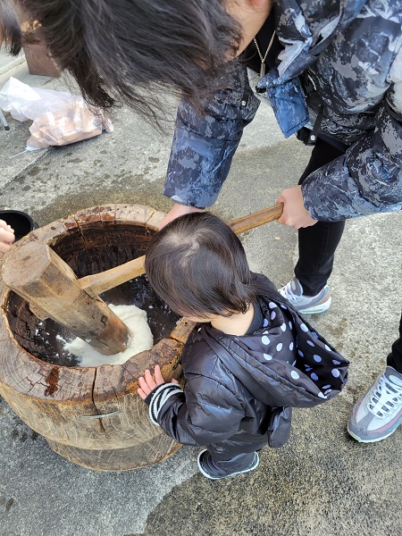 餅つき