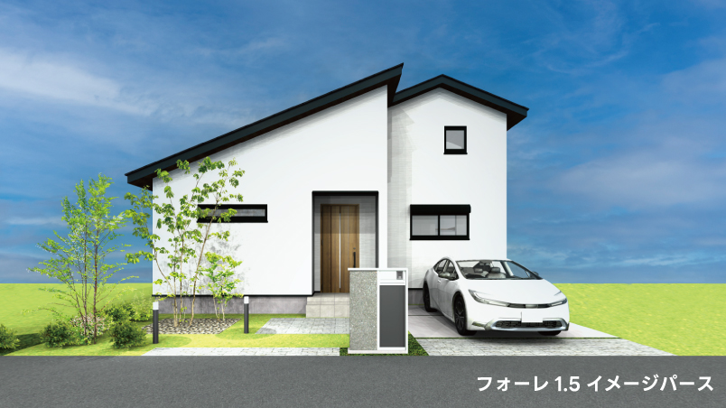 イデキョウホーム　富士　注文住宅　モデルハウス　1.5階建て