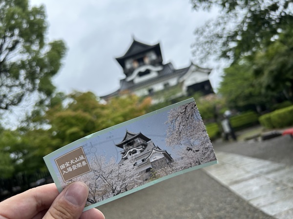 犬山城と城下町