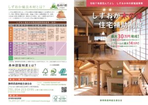 静岡県と富士市のリフォーム補助金
