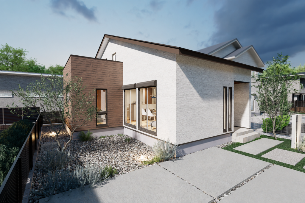 【先行予約販売】「1.5階って新しい。」平屋感覚×吹抜けの開放感｜松岡瑞林寺北4号地モデルハウス