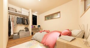 バーチャルモデルハウス2｜平屋｜居室１｜イデキョウホーム
